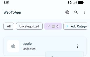 WebToApp screenshot 1