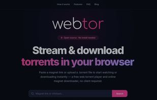 Webtor screenshot 1