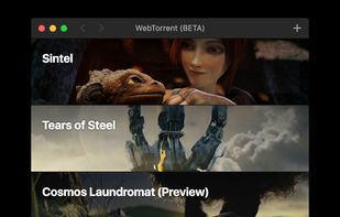 WebTorrent screenshot 2