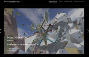 WebVR Experiments screenshot 1