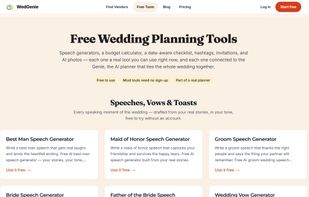 WedGenie screenshot 2