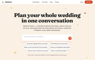 WedGenie screenshot 1