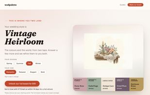 wedpalette screenshot 1