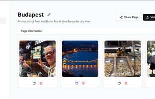 WedpicsQR Admin view