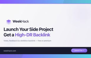 WeekHack screenshot 1