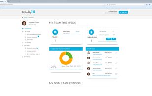 Manager dashboard overview displaying To Do List, Team Overview and Activity Feed