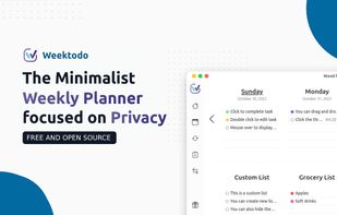 WeekToDo screenshot 1