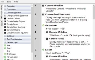 WeeScript Automation screenshot 1