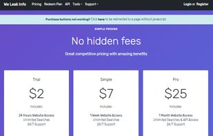 We Leak Info v2 screenshot 1