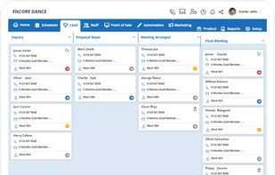 Dance Lead Management Software