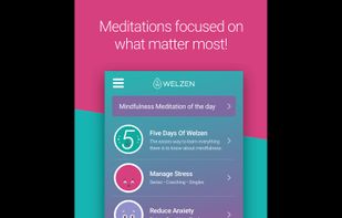 Welzen - Mindfulness Meditation App screenshot 1