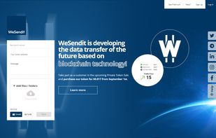 WeSendit screenshot 1