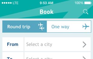 WestJet screenshot 1