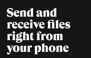 WeTransfer screenshot 1