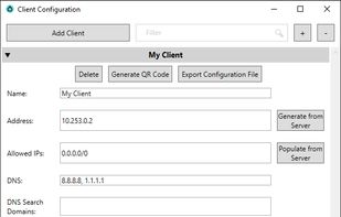 Wg Server for Windows (WS4W) screenshot 2