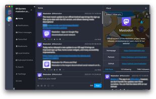 Whalebird screenshot 1