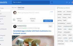 Whaleshares screenshot 3