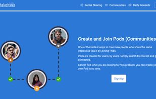 Whaleshares screenshot 1