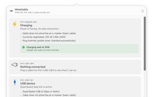 WhatCable screenshot 1