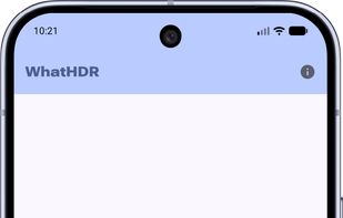 WhatHDR screenshot 1