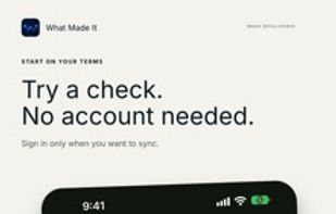 Free daily checks without requiring an account.