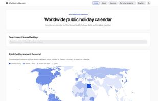 WhatNextHoliday screenshot 1