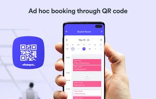Ad hoc booking through QR code