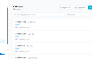 Feature: Manage CRM contacts