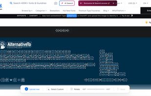 WhatTheFont screenshot 1