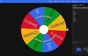Wheel of Names screenshot 1