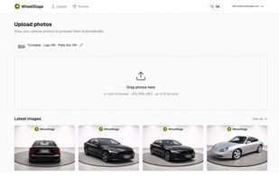 Wheelstage dashboard view