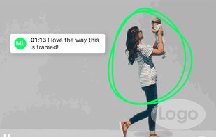 Media Review Tool: draw on the file to leave hyper-specific feedback