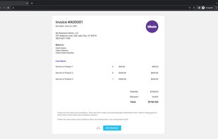 Custom Invoices