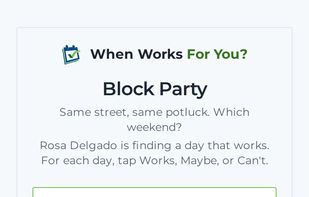 When Works For You screenshot 3