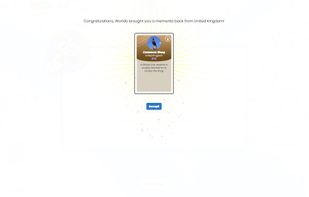 Chance to win mementos after successful guesses