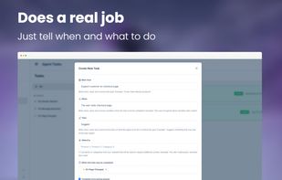 Custom task creation