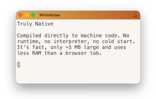 WhimNotes screenshot 2