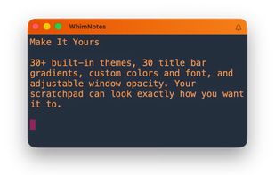WhimNotes screenshot 1