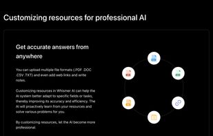 Supports uploading files in various formats