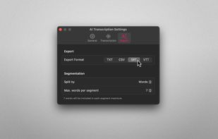 Whisper AI Transcription screenshot 1