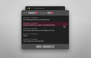Whisper AI Transcription screenshot 2