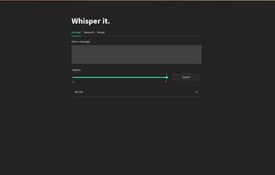 Whisper it screenshot 1