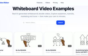 Whiteboard Video Maker screenshot 1