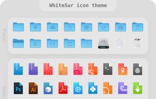 WhiteSur Icon theme screenshot 2