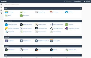 Direct links to billing and support resources inside of cPanel for a seamless customer experience

