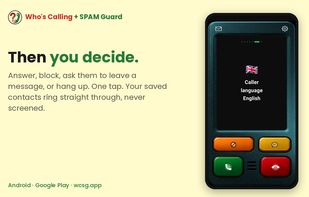Who's Calling + SPAM Guard screenshot 1