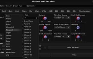 WhySynth screenshot 1
