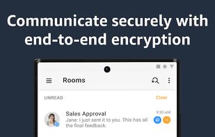 AWS Wickr screenshot 1