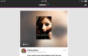 Widbook screenshot 3