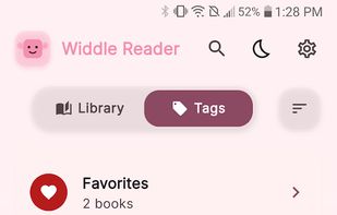 Widdle Reader screenshot 1